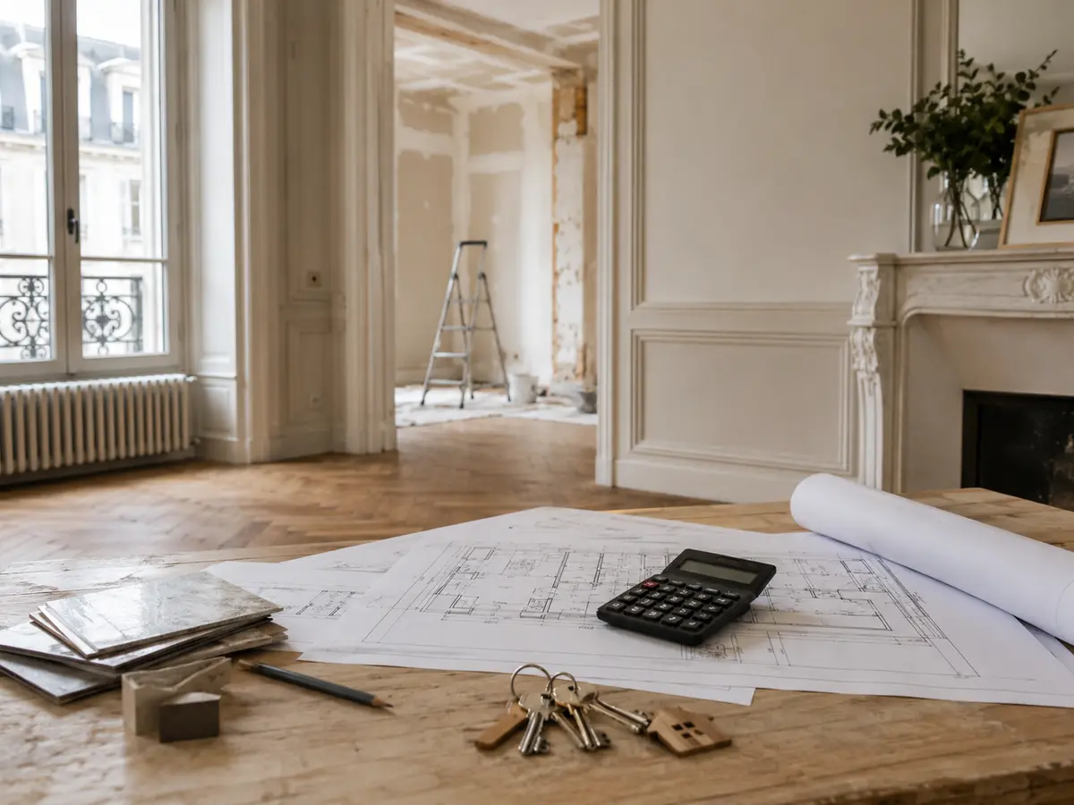 Financement des travaux d'un investissement immobilier