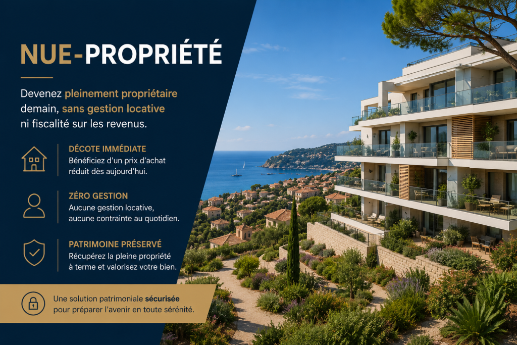 Nue propriete investir sans soucis