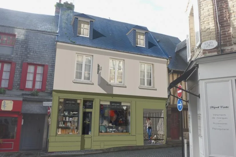 HONFLEUR - 15, rue du Puits Malraux - Loi Denormandie - Déficit foncier
