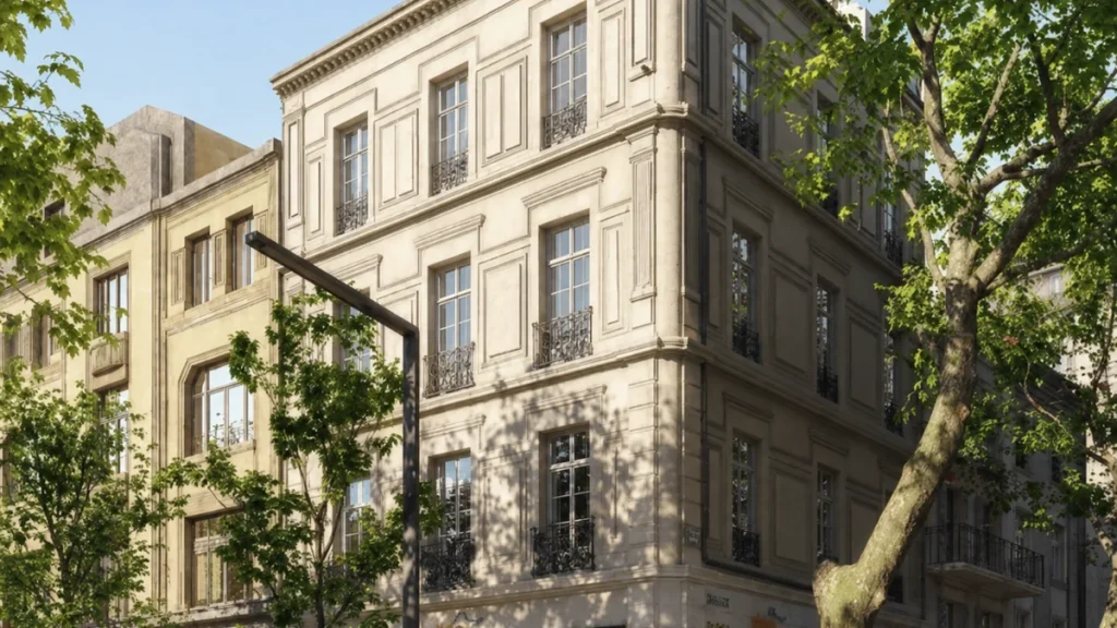Façade du programme Atelier Raspail à Avignon
