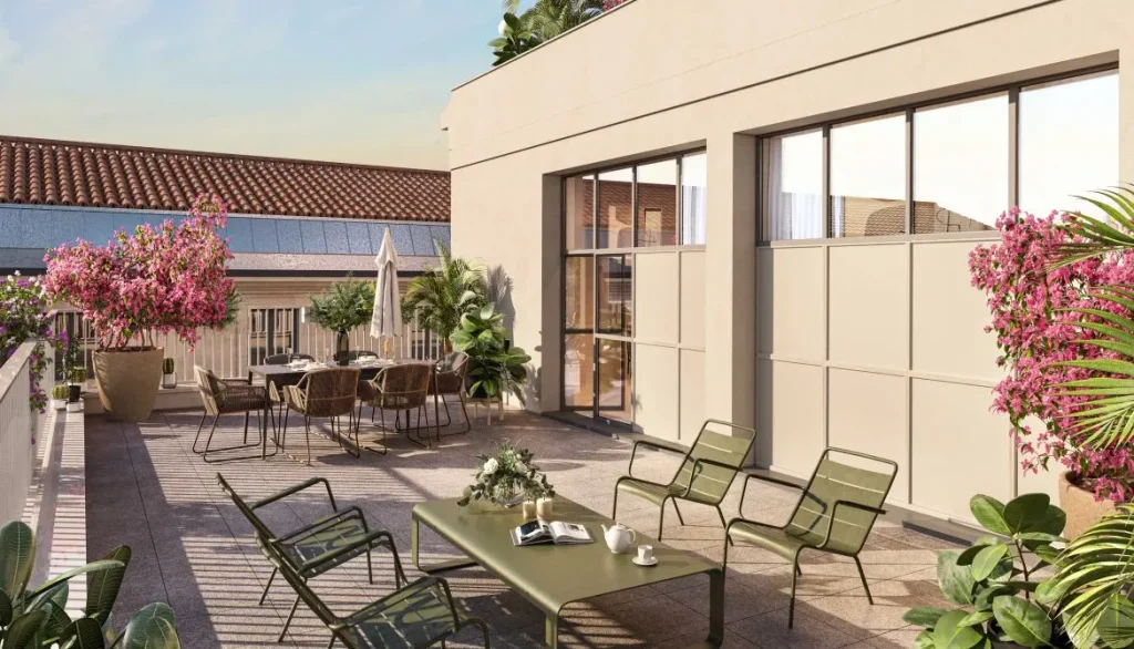 Vue 3 du programme Cour Vernet à Avignon