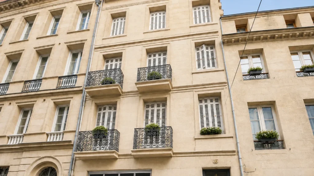 Façade du 15 rue de la Halle à Bordeaux