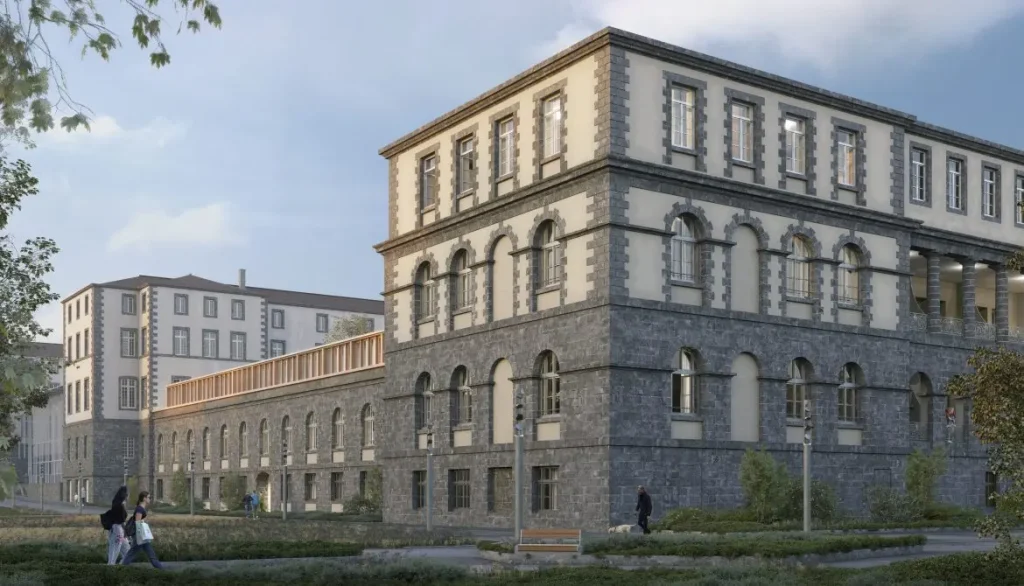 Vue 3 du programme Hôtel-Dieu à Clermont-Ferrand