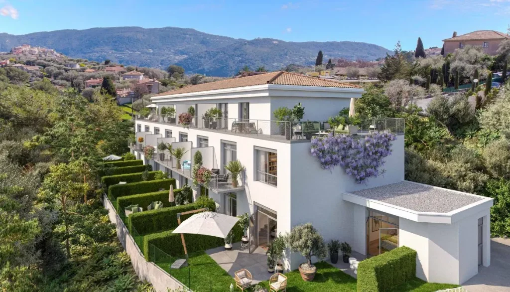 Vue 3 du programme Les Terrasses du Mont à Falicon