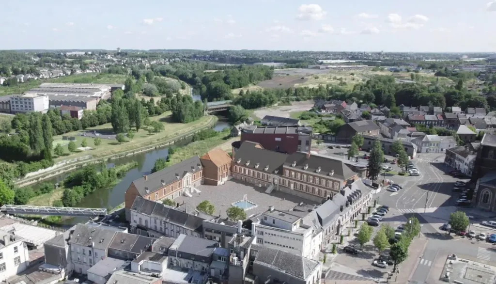 Abbaye des Bénédictins à Hautmont