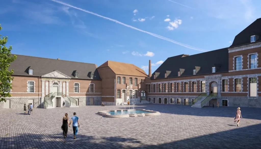 Vue 2 du programme Abbaye des Bénédictins à Hautmont