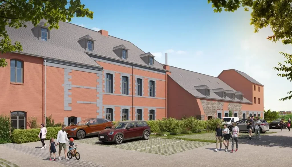 Vue 3 du programme Abbaye des Bénédictins à Hautmont