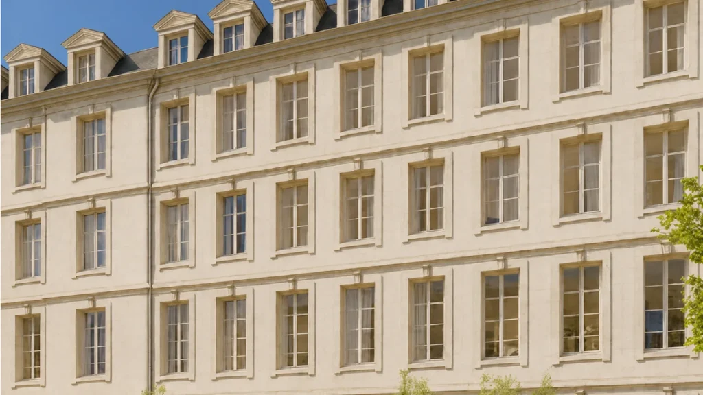 Façade de L'Oratoire à La Rochelle