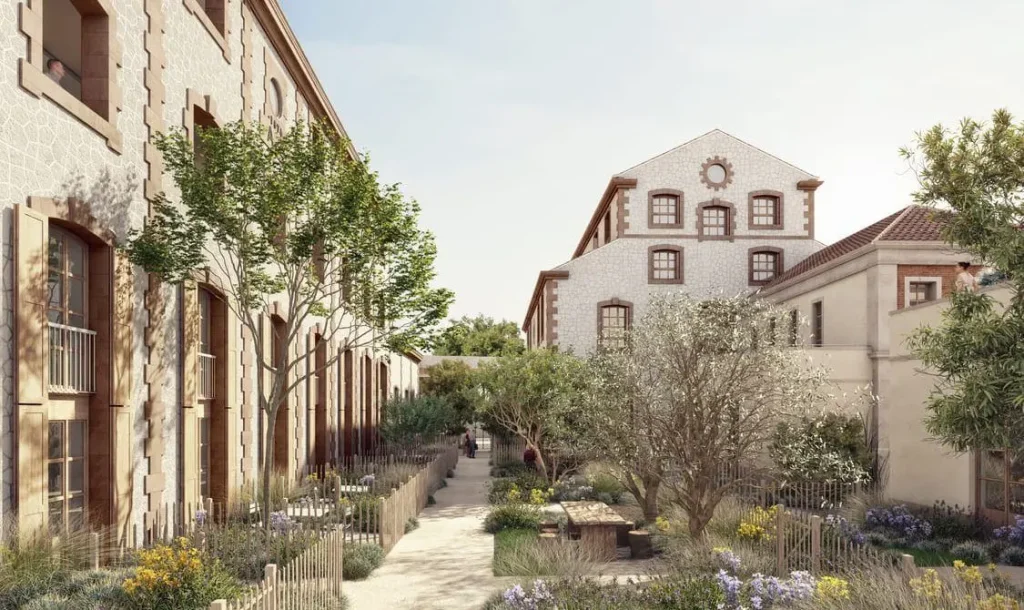 Vue 2 du programme Hameau La Tulipe à Marseille