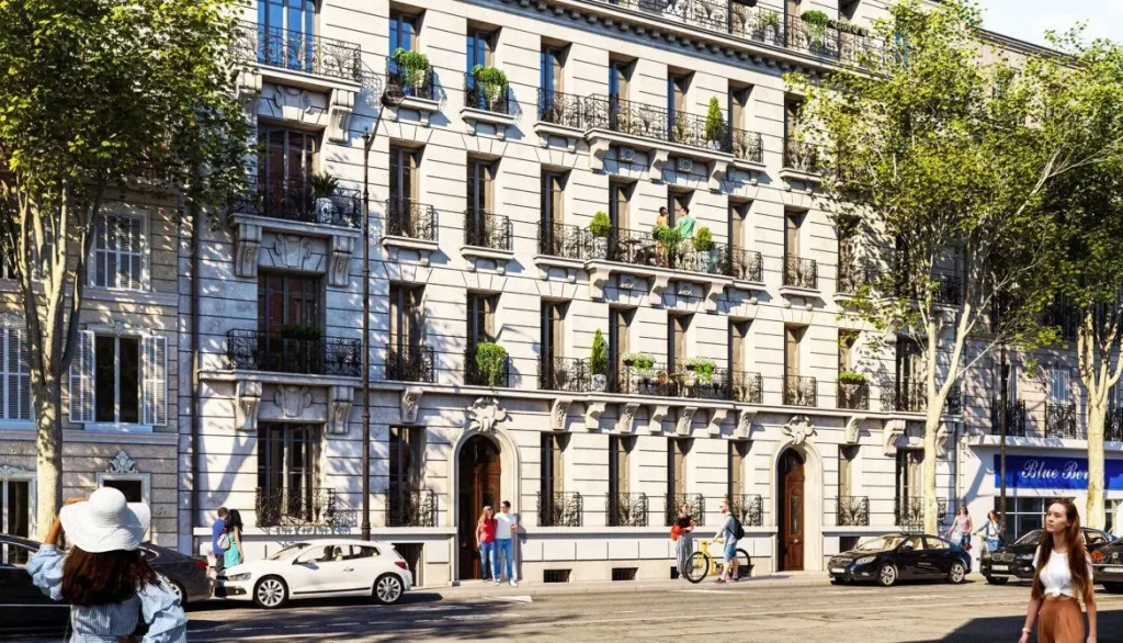 Vue 2 du programme Les Balcons de Massalia à Marseille