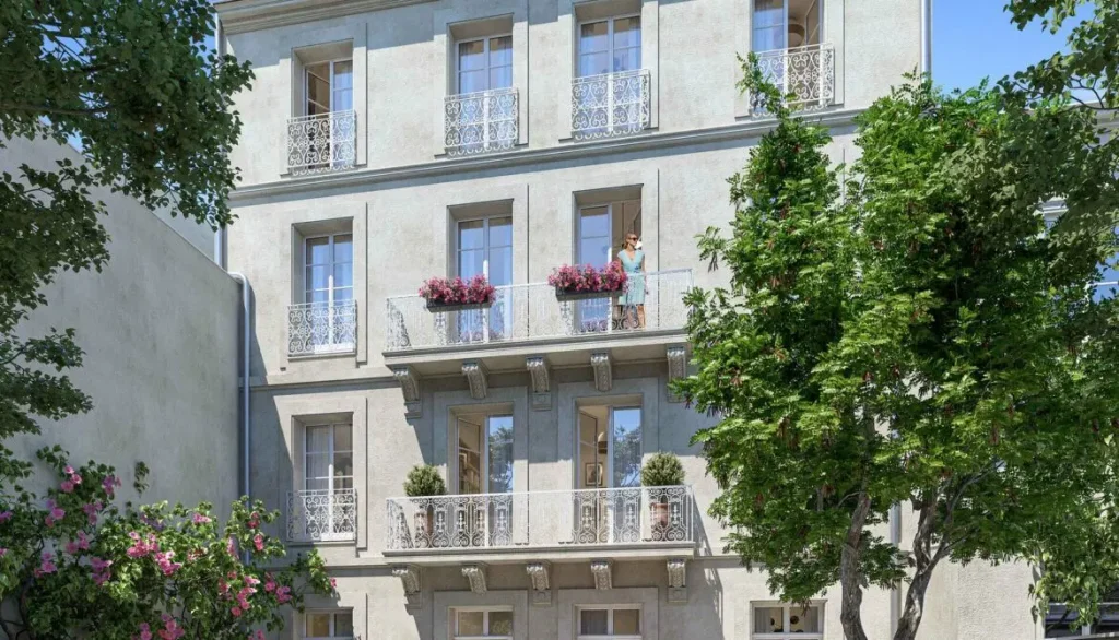 Vue 3 du programme Villa André à Montpellier