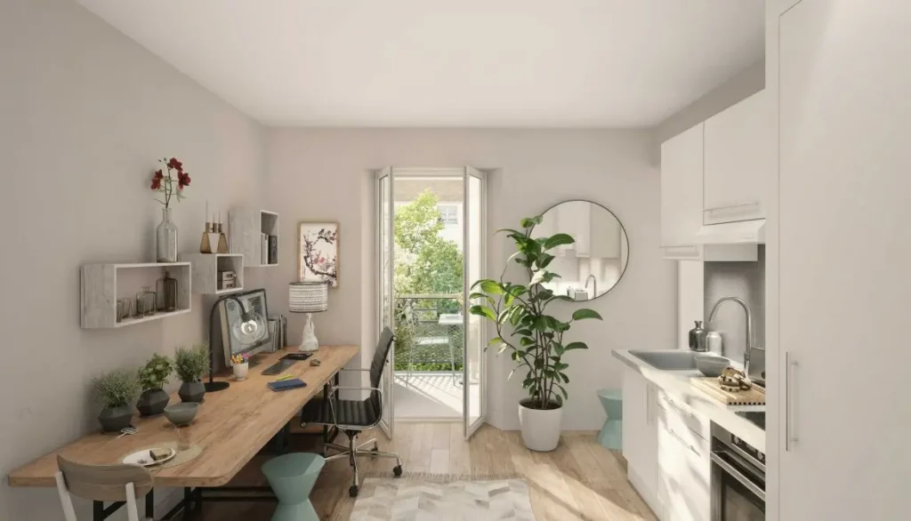 Vue 2 du programme Caserne Largeau à Niort