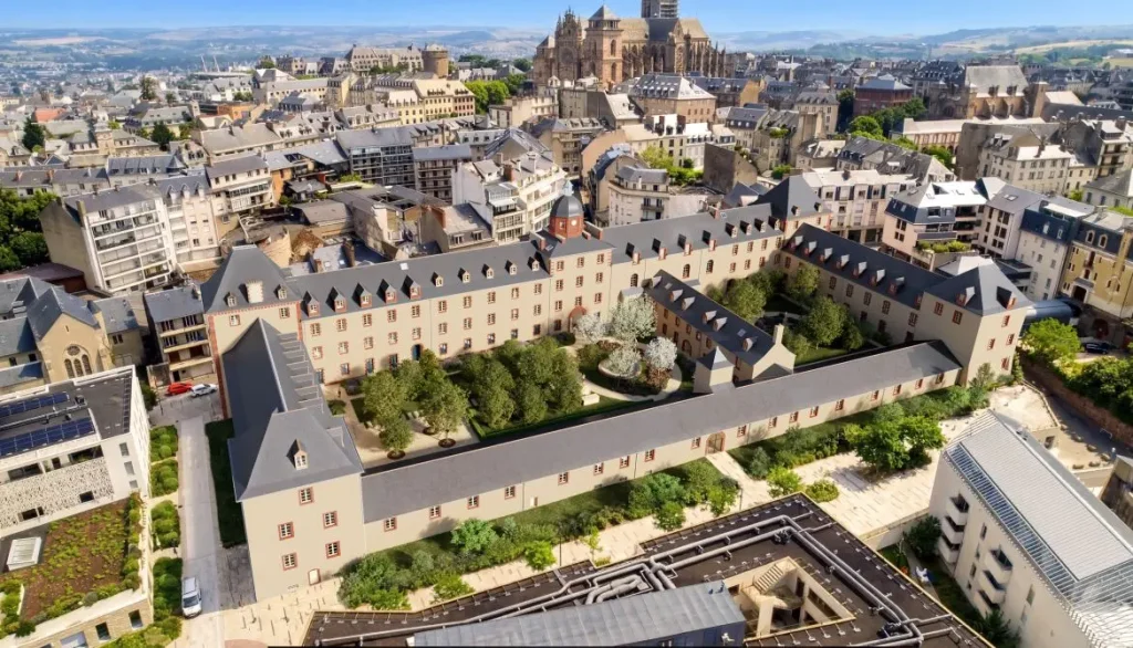 Vue 2 du programme Le Quadrilatère de Combarel à Rodez