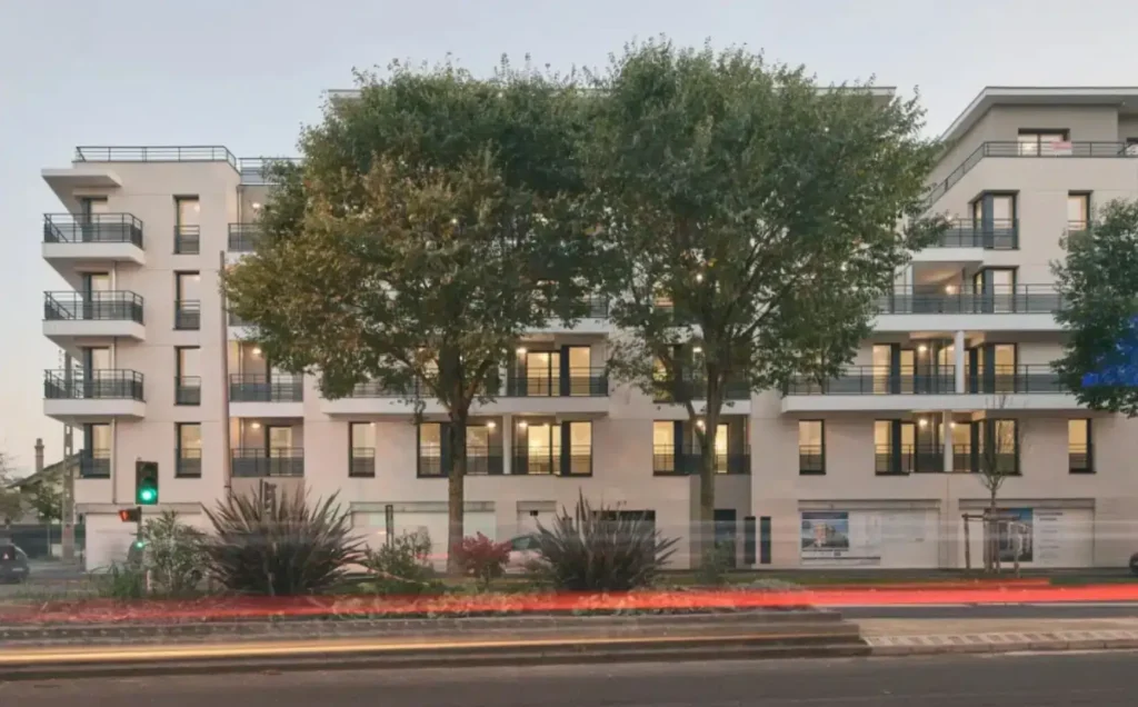 Vue 3 du programme Newton à Rueil-Malmaison