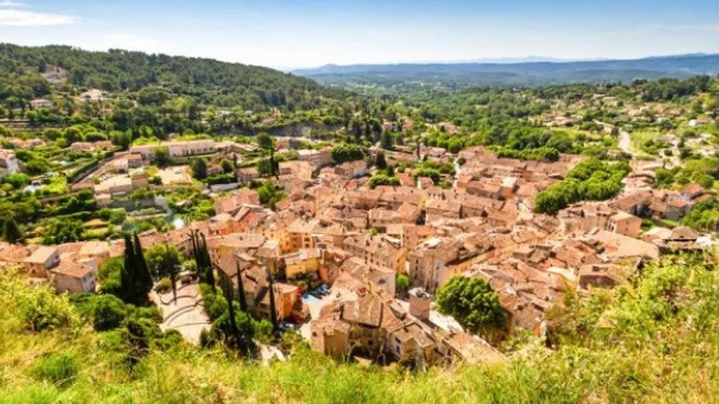 Vue de Salernes et du programme Théodore Bouge